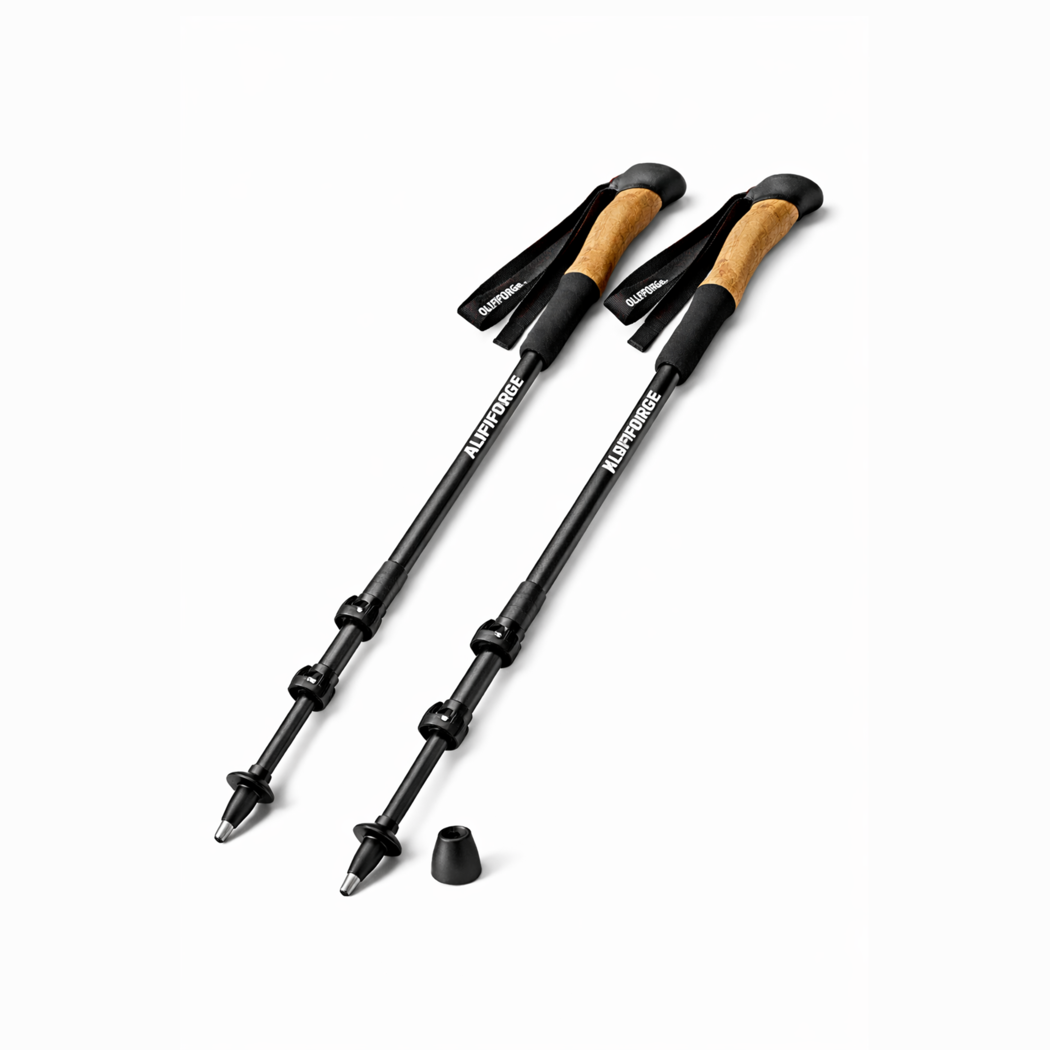 Alpiforge Trekking Poles (Lightweight Carbon)